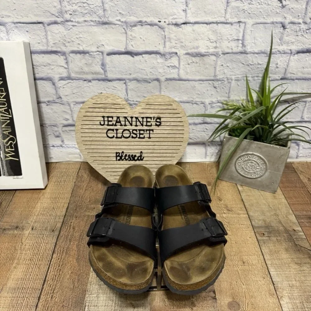 Birkenstock Arizona black Sandals Unisex 44 US 11-11.5